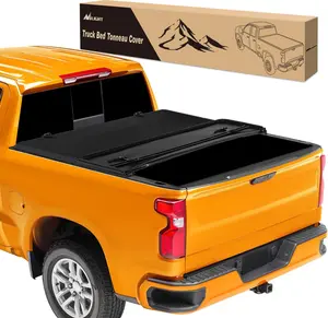 Nilight Soft Tri-Fold Truck Bed Tonneau Cover - Truck Bed Covers for 5.2 ft, PVC Top Layer Cargo Protection, Compatible with Chevy Colorado/GMC Canyon 2015-2025, Automotive Exterior Accessory