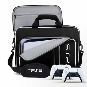 2026 For PS5 Travel Case for PS5 Protective Case Bag Suitable for PS5 Disc/Digital Edition Console, Controllers, Game Cards, Headset