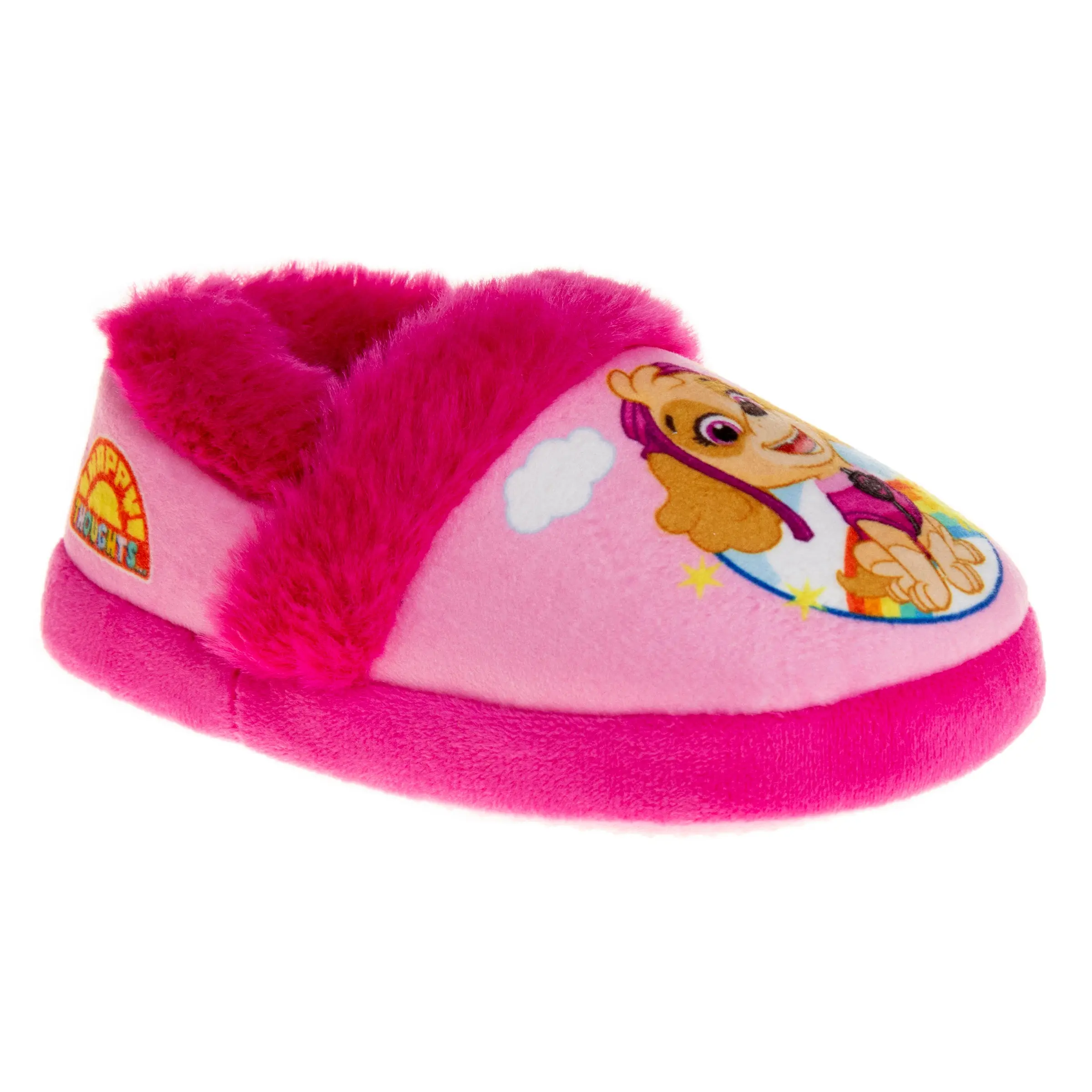 Nickelodeon Paw Patrol Anti-Slip Slippers for Toddler Girls, Dual Sizes Available