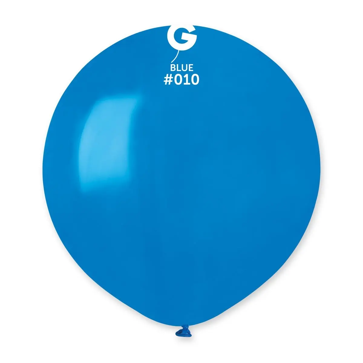 Gemar USA Blue G150-010 19" Balloons - Solid Blue, 25 Balloons per Package, Perfect for Events & Decorations