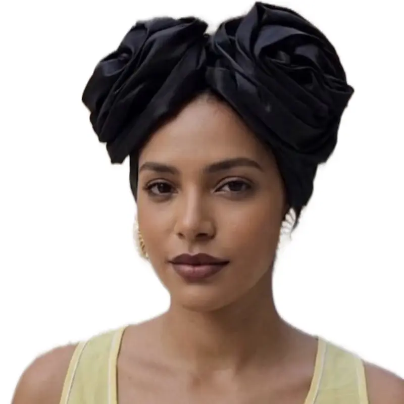 Rose Turban - Fashionable Headwear for Women, Soft Breathable Fabric