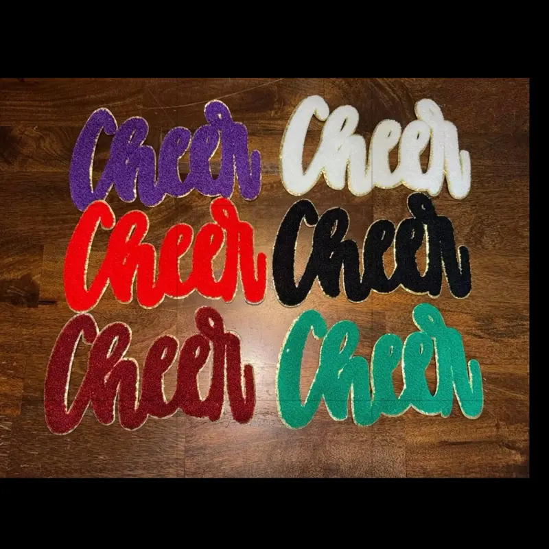 Cheer Chenille Patch