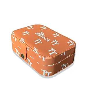 "Battca Leather Jewelry Box: Elegant Storage Solution"