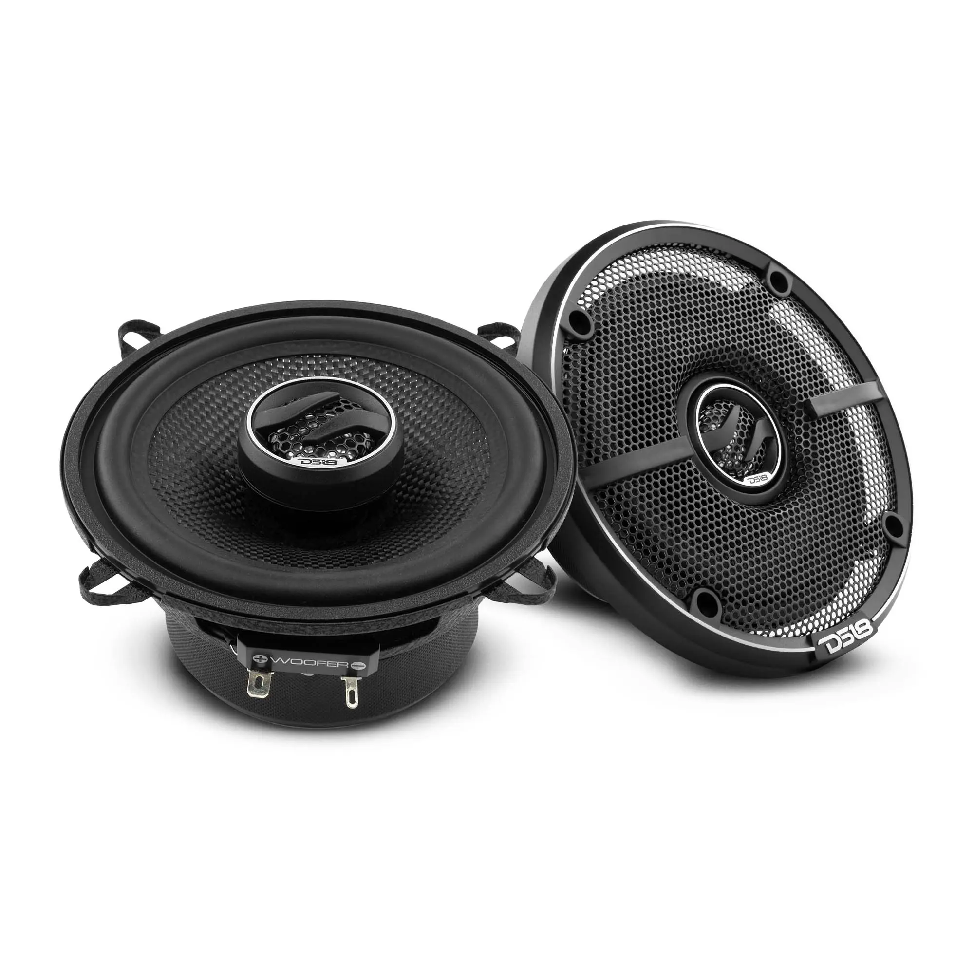 ZXI 5.25" 2-Way Coaxial Speakers with Kevlar Cone 60 Watts Rms 4-Ohm (ZXI-5254)