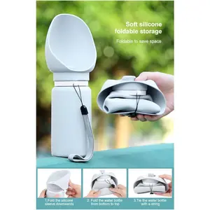 Pet Carry-On Mug Outdoor Portable Travel Kettle Bowl – Dog Drinking Fountain Supplies