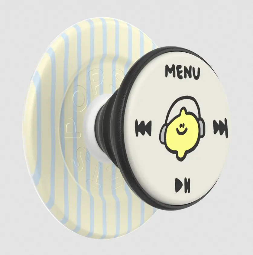 PopSockets MagSafe PopGrip - Fidget Popper MP3 Phone Holder, Cellphone Mount, Mobile Stand