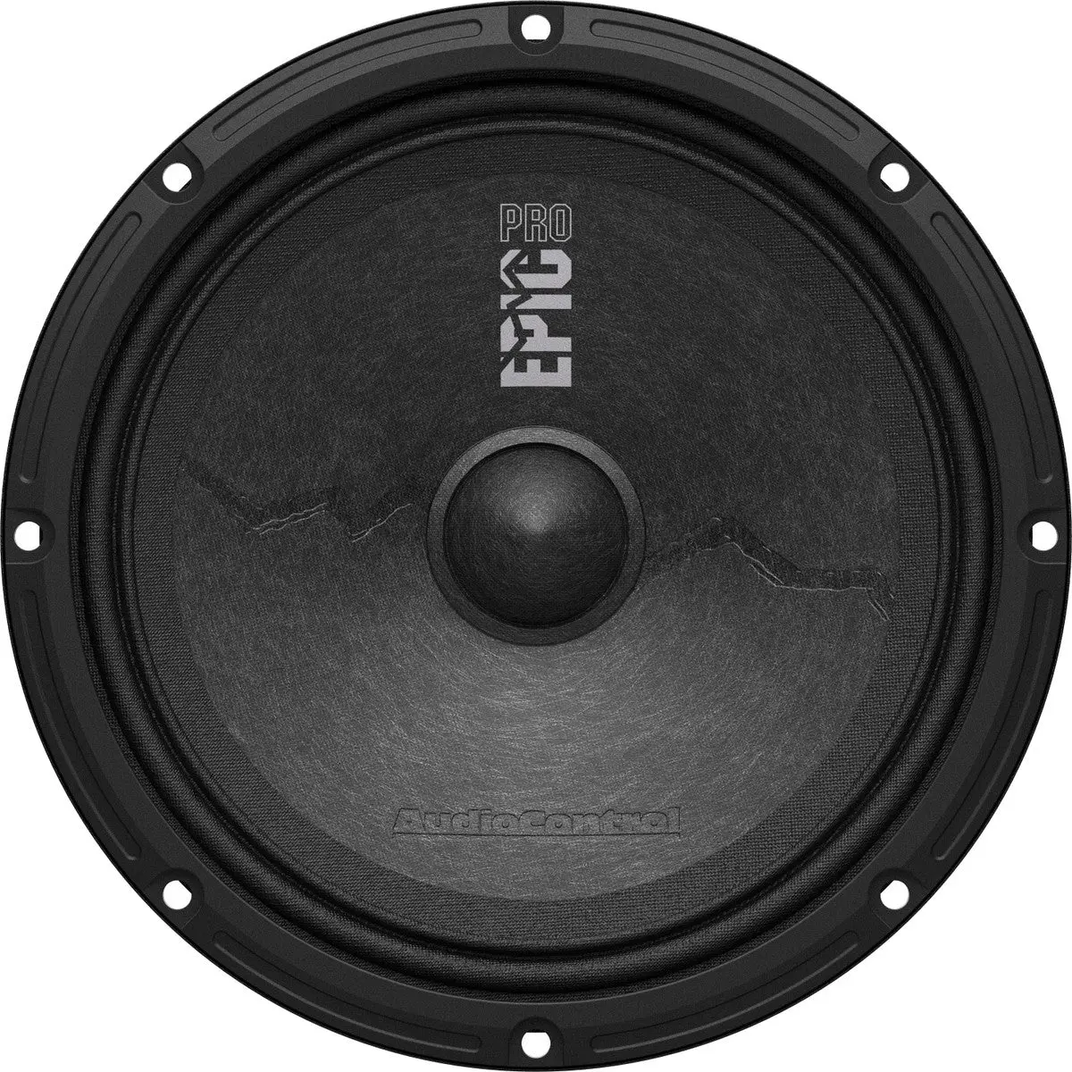 AudioControl EPICPRO6S EPIC PRO Series 6.5" Midrange Slim Shallow-Mount Car Speakers, 200 Watt RMS / 300 Watt Max, 4 Ohm (Pair)