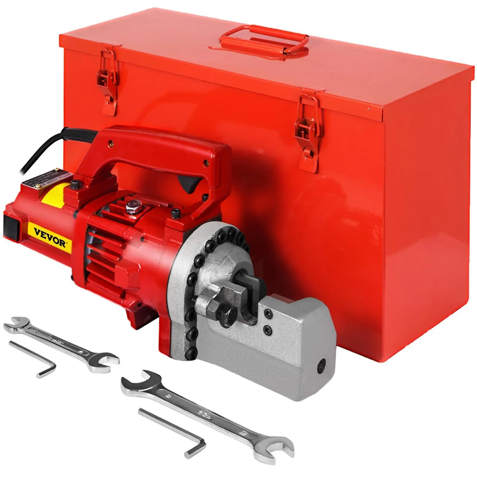【SummerFinds】VEVOR Electric Rebar Cutter,  , 1250W Portable Electric Hydraulic Rebar Cutter, Cutting up to  3/4 Inch #6 4-20mm Rebar within 4 Seconds,110V,with Easy to Carry Stainless Box