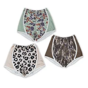 Cute Kids Clothes Hunting Camo Milk Silk Baby Girls Shorts