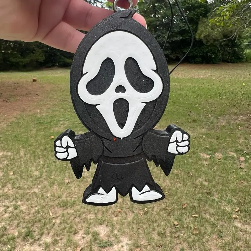 Scary Ghost Car Freshie