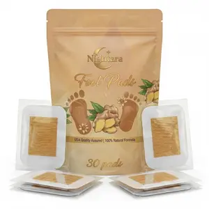 Ginger Detox Foot Pads – Deep Cleansing Overnight Foot Patches for Sleep & Foot Care (30PCS)