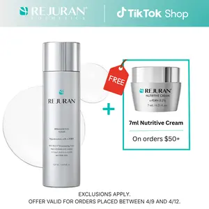 REJURAN Rebalancing Toner, c-PDRN - Hydrating and Soothing Facial Toner for Improving Skin Texture and Strengthening Skin Barrier (4.05 fl oz)