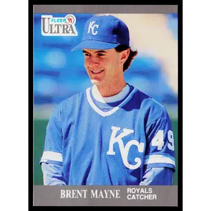 Brent Mayne 1991 Ultra #150 Kansas City Royals