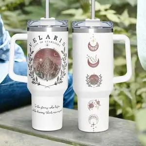Velaris ACOTAR 40oz Tumbler, Velaris City Of Starlight, The Night Court 40oz Tumbler, SJM Merch Tumbler, Court of Thorns and Roses 40oz Cup