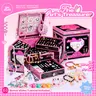 DIYJOJO Girls' DIY Beading & Jewelry Making Kit - Bead Pen, Bracelet, Necklace, Headdress Craft Set, Christmas Birthday Party Favor, Stocking Stuffers, Surprise Stuffer Gift