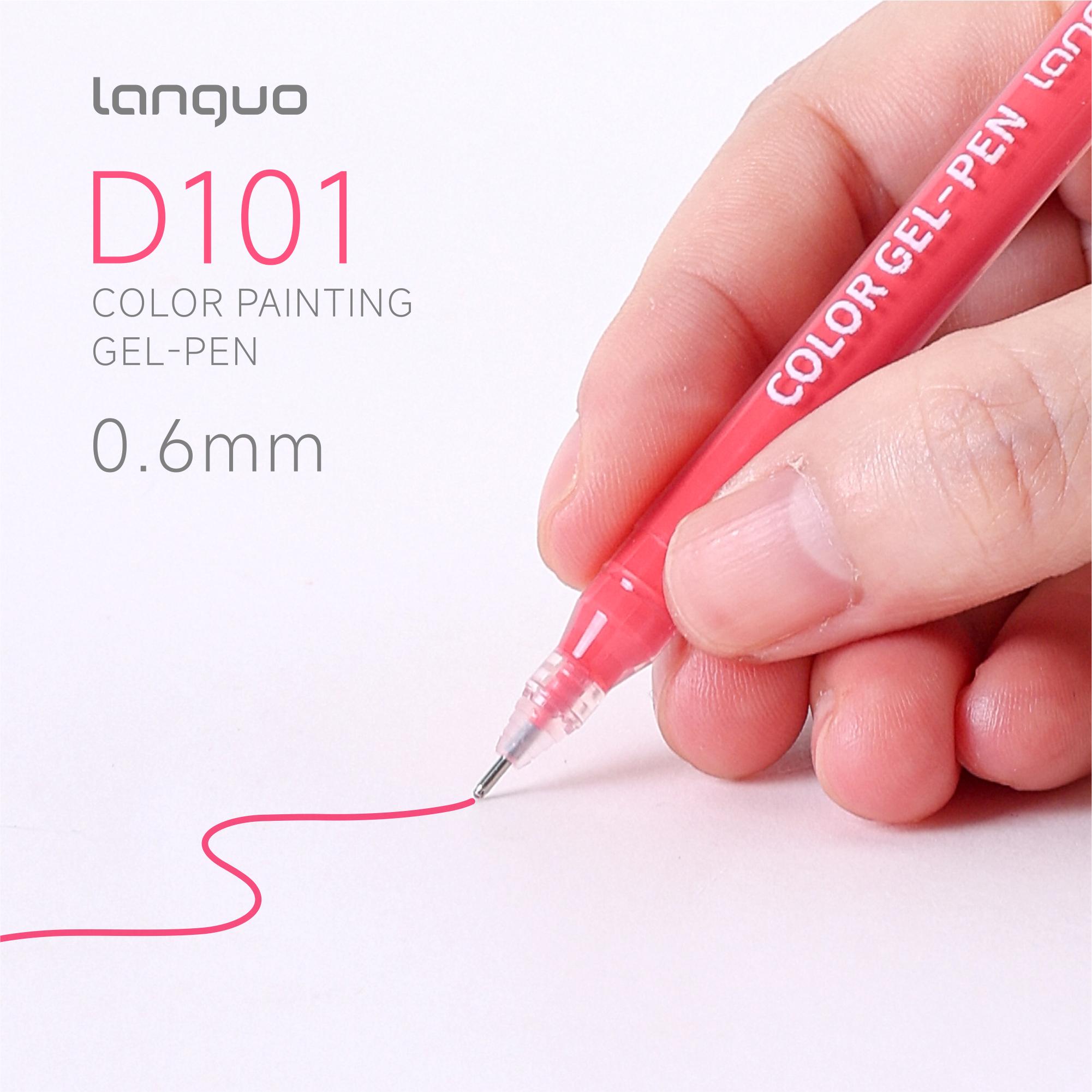 【BUY 1 GET FREE GIFT】languo 252 PCS Acrylic Gel Pens for Coloring art_set, 234-Colors Gel Colored Pens Set, Gel Pens for Adult Drawing Doodling Journaling, Art Supplies and DIY Crafts pen set artist painting office school student gift Retractable