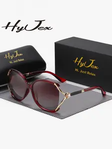 HyJex 1 Piece Unisex Refined Functional Full Frame Sunglasses Suitable For All Face Shapes Irregular Frame Sunglasses UV400