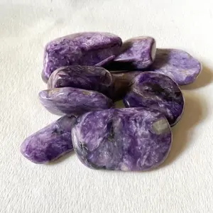 Reiki Attuned Charoite Tumble Polished Crystals -Overcoming Bad Habits, Discovering Hidden Parts of the Self, Grounding High Vibrational Awareness
