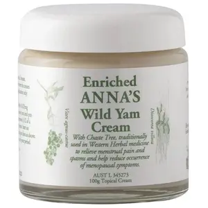 Anna‘s Wild Yam Cream, 100g-Jar — Barbara O’Neill Recommended, 100% Original Authentic