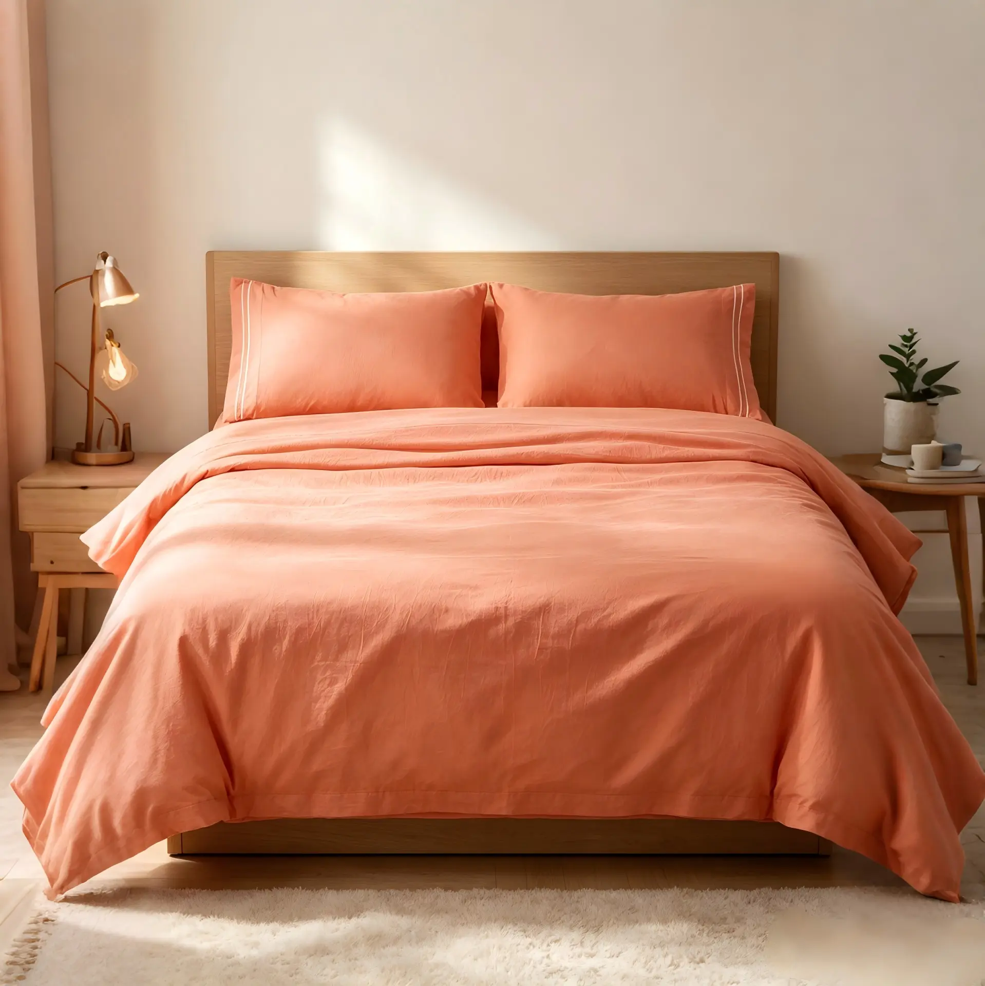 Ultra Soft Sheets,4 Piece Cozy Comfort Bedding Set -Hotel Luxury Sheets Bedding& Matching Pillows for a Relaxing Sleep Experience Twin/Twin XL/Full/Queen/King/Cal King