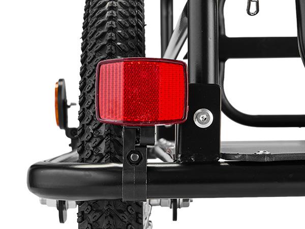 VEVOR Bike Cargo Trailer 88 lbs Load 2-in-1 Pushcart Folding Bicycle Wagon, Heavy-Duty Cart with 16-Inch Wheels, Reflectors, Carbon Steel Frame, Foldable Compact Storage, Fits 22-28 in Bike Wheels VEVOR Bike Cargo Trailer 88 lbs Load 2-in-1 Pushcart Folding Bicycle Wagon, Heavy-Duty Cart with 16-Inch Wheels, Reflectors, Carbon Steel Frame, Foldable Compact Storage, Fits 22-28 in Bike Wheels