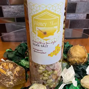 Honey Yoni Soak Salt Bath Brew
