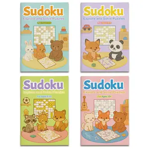 Sudoku Brain Games for Kids – Educational Number Puzzle Activity Book