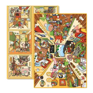 Warm and Healing Series Cute DIY Scenery Stickers 3D Stickers Stress Relief Scene Stickers