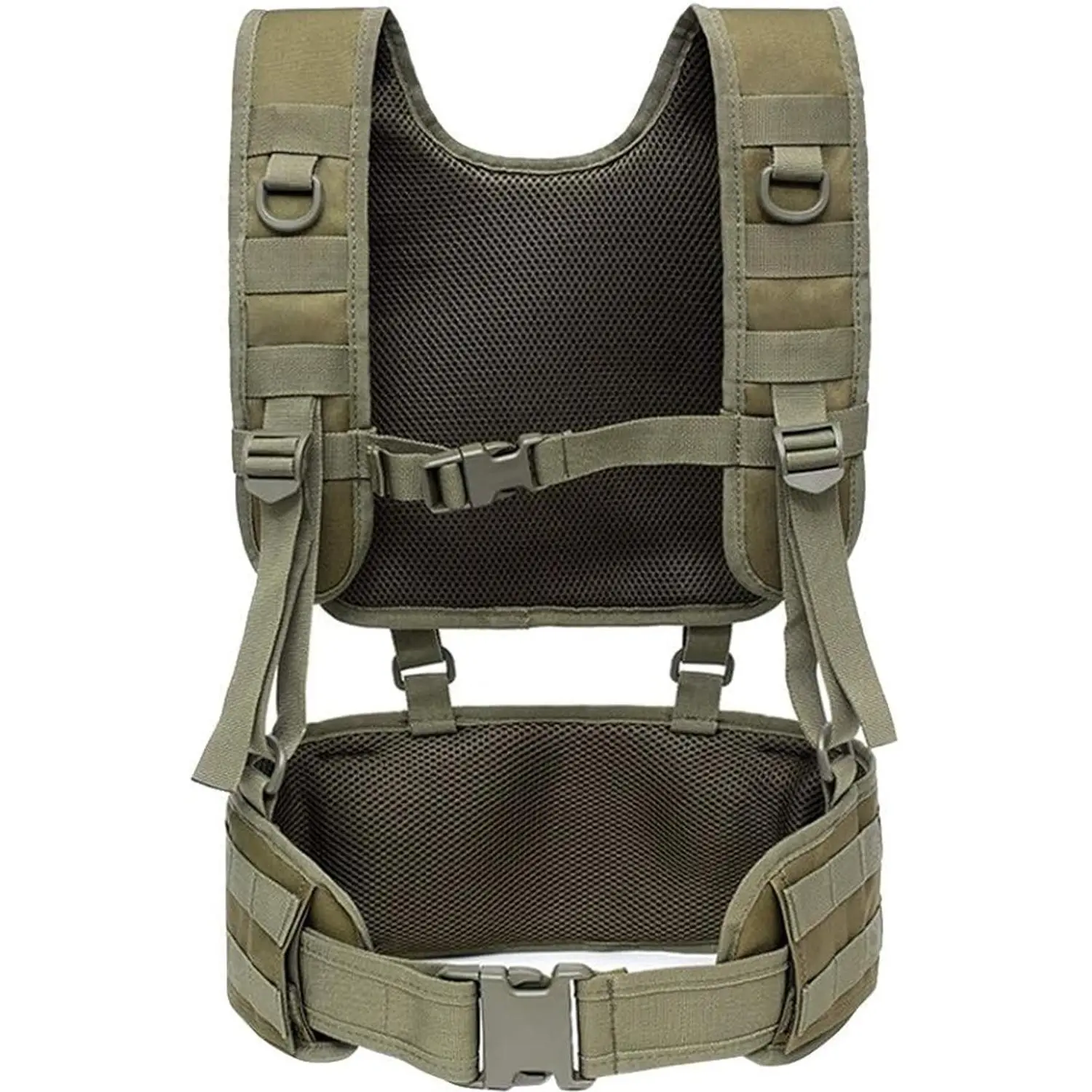 Outdoor Tactical Belt Vest Set, Waist Seal Sports Waist Bag, Multi-Functional Belt Tactical Vest, Gear, Tactical Equipment, Ideal for Outdoor Activities