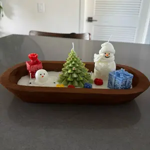 Handcrafted Christmas Candle