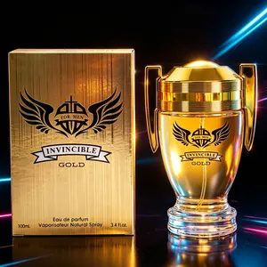 Men's Champions Cup Eau de Parfum, specially formulated fragrance, unique design, 3.4 fl. oz concentrated perfume