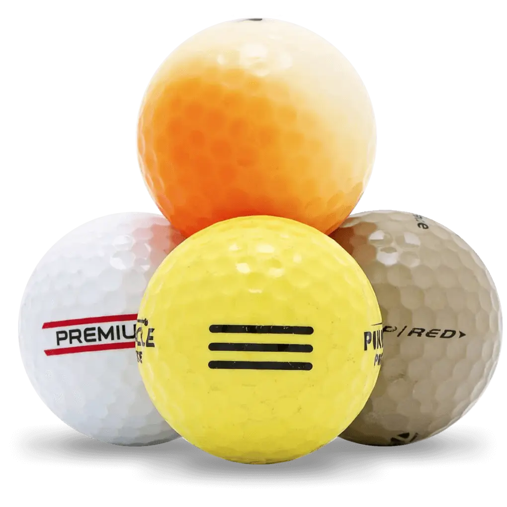 50 Recycled Hit-Away & Practice Golf Balls