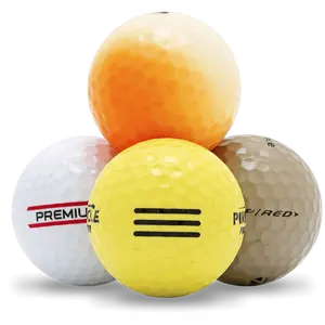 50 Recycled Hit-Away & Practice Golf Balls
