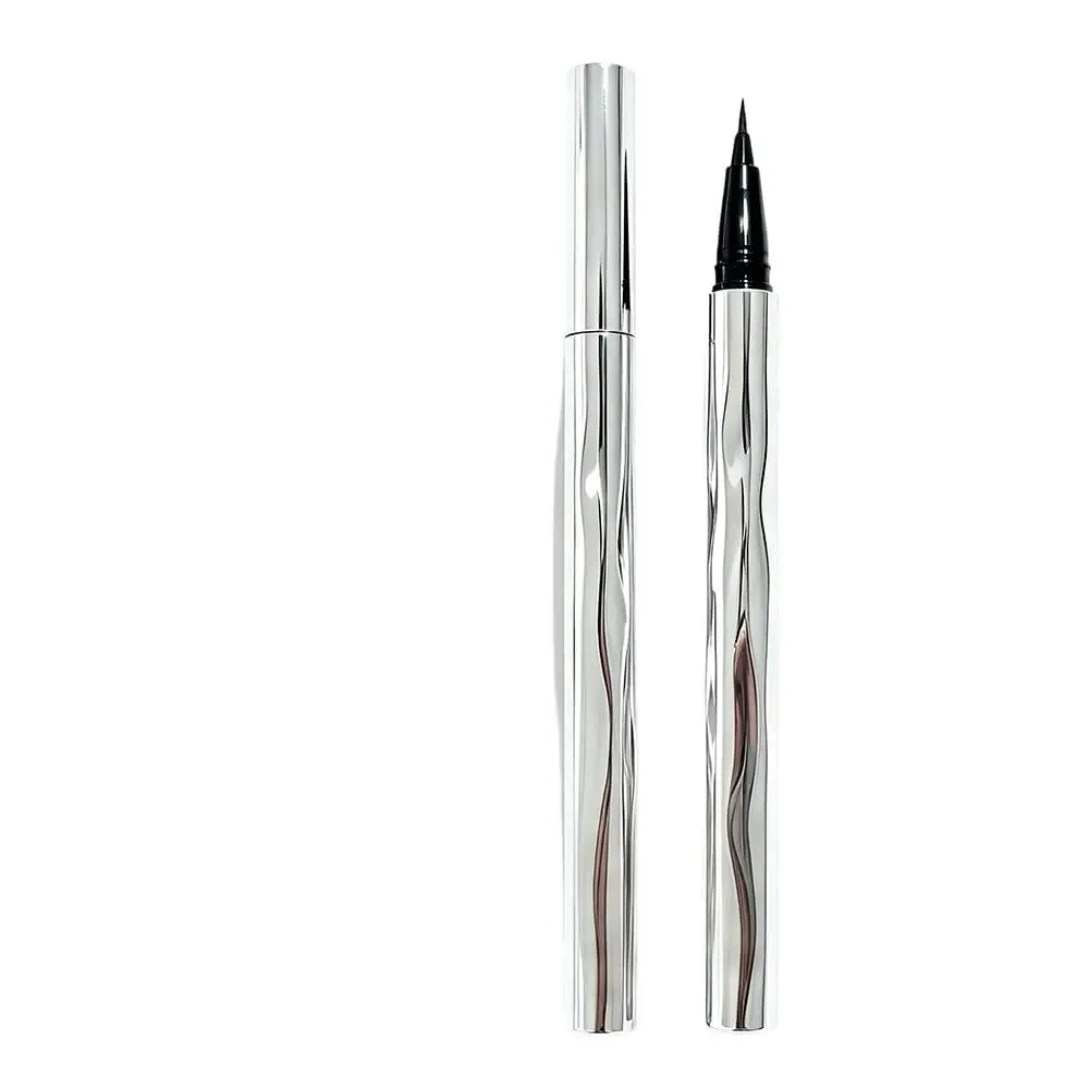 Waterproof Liquid Eyeliner, 24-Hour Long-Lasting Black Liquid Eyeliner, Lightweight Formula, Vegan Eye Makeup, Eyeliner for Older Women and Young Women (Black)