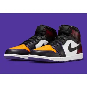 Men's Air Jordan 1 Mid SE "LA to Chicago" IQ9383-611 Fashion Athletic Sneaker