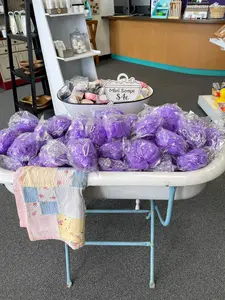 Purple Loofah
