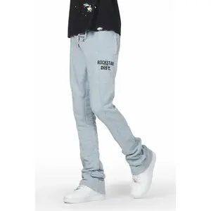 Alpine Heather Grey Stacked Flare Pant Alpine Heather Grey Stacked Flare Pant
