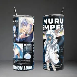 Rimuru Demon Lord That Time I Got Reincarnated as a Slime Tumbler 40oz 20oz Anime Isekai Graphic Cup 40 oz Tumbler With Handle, Tumbler 20oz No Handle, Gifts For Slime Fans