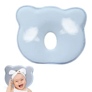 2025 Memory Foam Portable Donut Soft Pillow Cozy Blue1 Prеvents Maternity FΙatShapеs Hеad Pillows