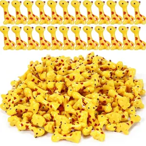 Mini Resin Giraffe Decorations, Garden Home Decor, Garden Sculptures and Decor, Garden Statue, Zoo Miniature Landscape Kit, Fairy House Accessories, Classic Style, 10/50/100 Pieces