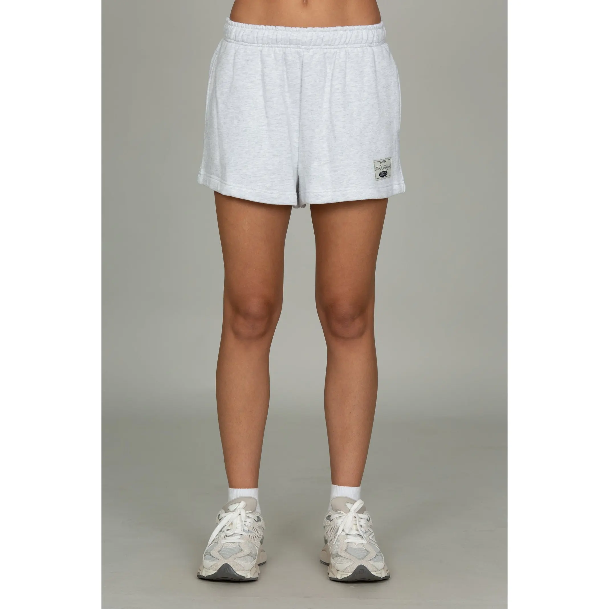 Heather Grey Loose Sweat Short