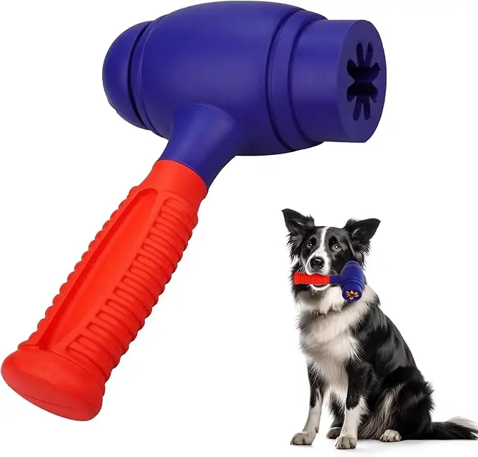 Petopia Dog Training Toy for Aggressive Chewers - Heavyweight Dog Chew Toy for Medium to Large Breeds, Non-Toxic Food Grade Dental Toy