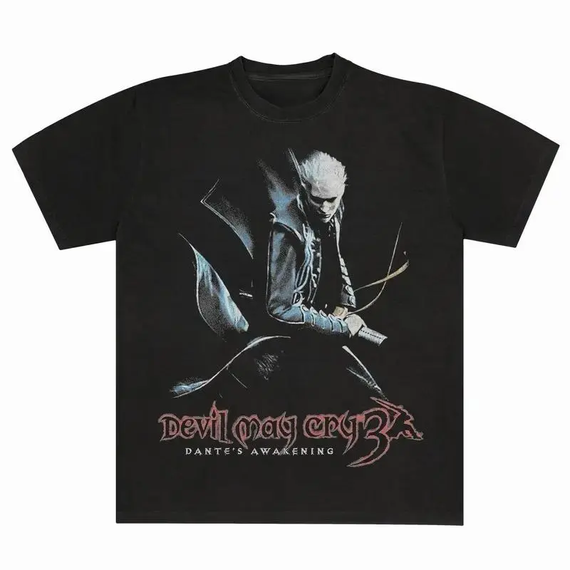 Devil May Cry 2 Capcom Video Game Promo T Shirt