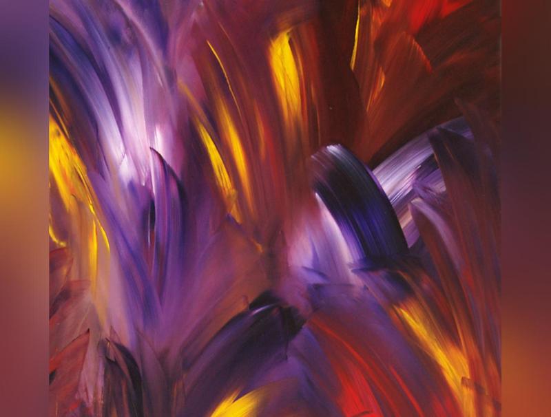 Thriving Original Large Art Piece Abstract Expressionism