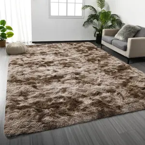 Ultra Soft Solid Color Plush Area Rug, Soft Material, Long Pile Carpet for Living Room, Bedroom, and Window Sill, Cozy Floor Mat for Home Decor