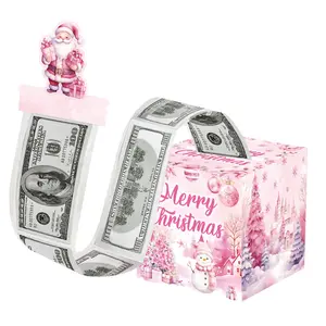 Christmas Surprise Money Box Gift Set, Cash Gift Box for Kids and Adults, DIY Holiday Fun Gift Box, Christmas Joy Cash Gift Box