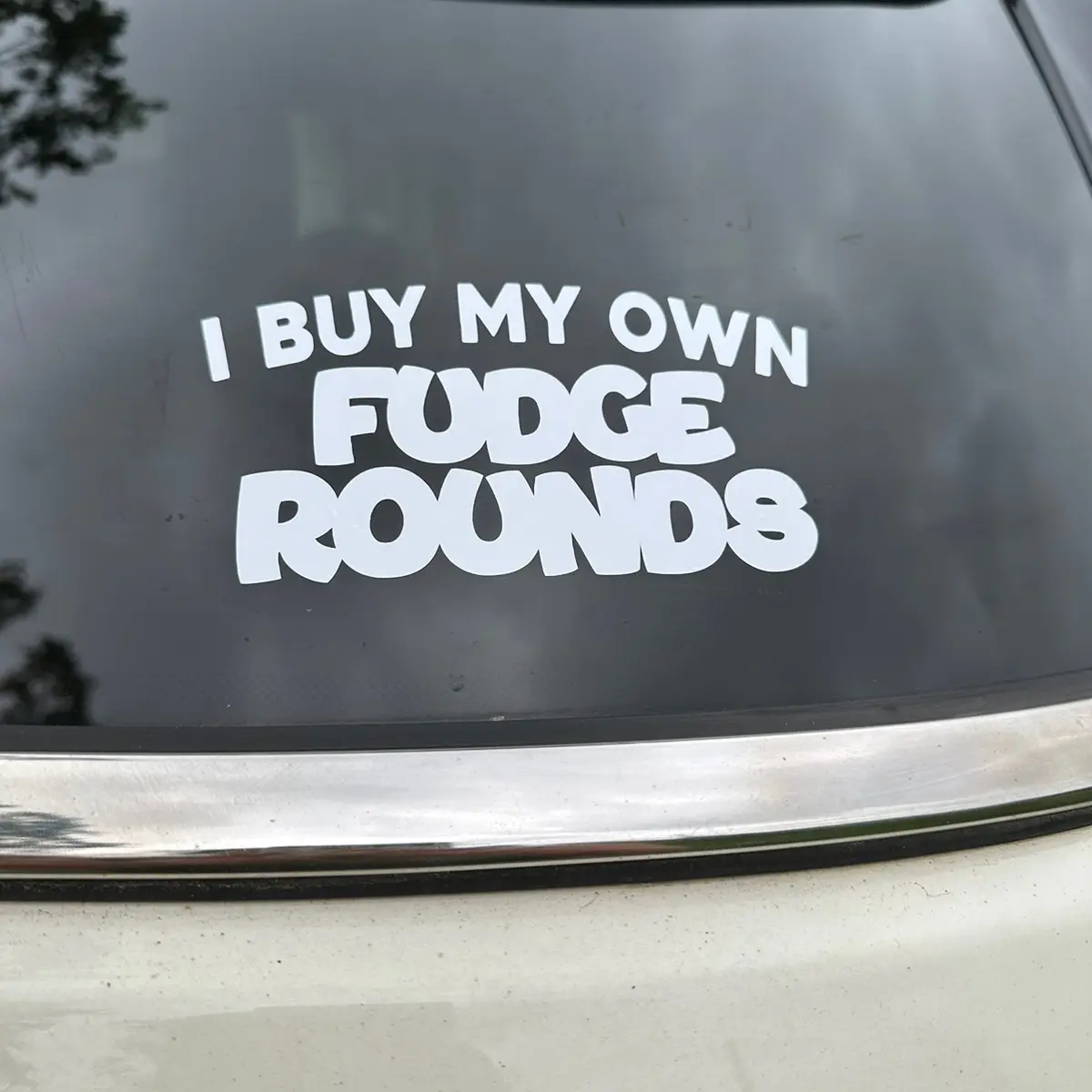 Fudge Rounds Decal 6” - TikTok Shop