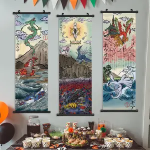 Cute Cartoon Fairy Posters, Cartoon Animal Print, Vintage Adorable Pet Patterns, Beautiful Animal Decorations, Modern Living Room Bedroom Wall Art