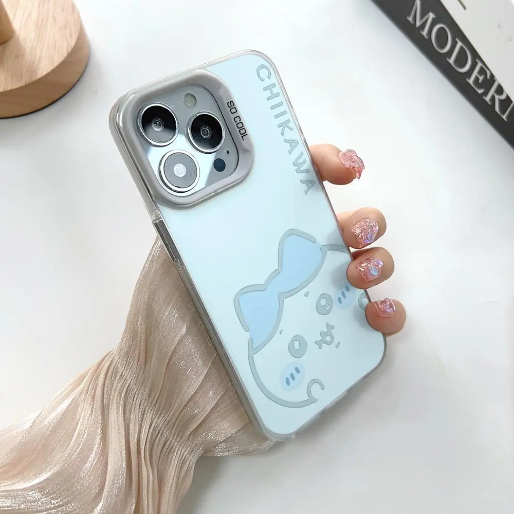 Cartoon Cute Couple Style C-Chiikawa Phone Case ,For iPhone 17 16 15 14 13  12 11 - The Fashionable Design Phone Case Best Christmas Gift For Fans! -  TikTok Shop