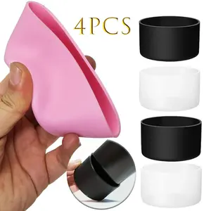 4 Pcs Silicone Boot for Stanley 40 30 oz Quencher Adventure Tumbler, IceFlow 30 20 oz, Stanley Cup Protector